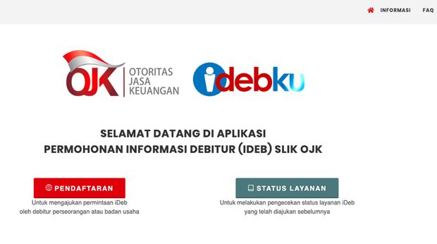 Cek BI checking berubah menjadi SLIK OJK