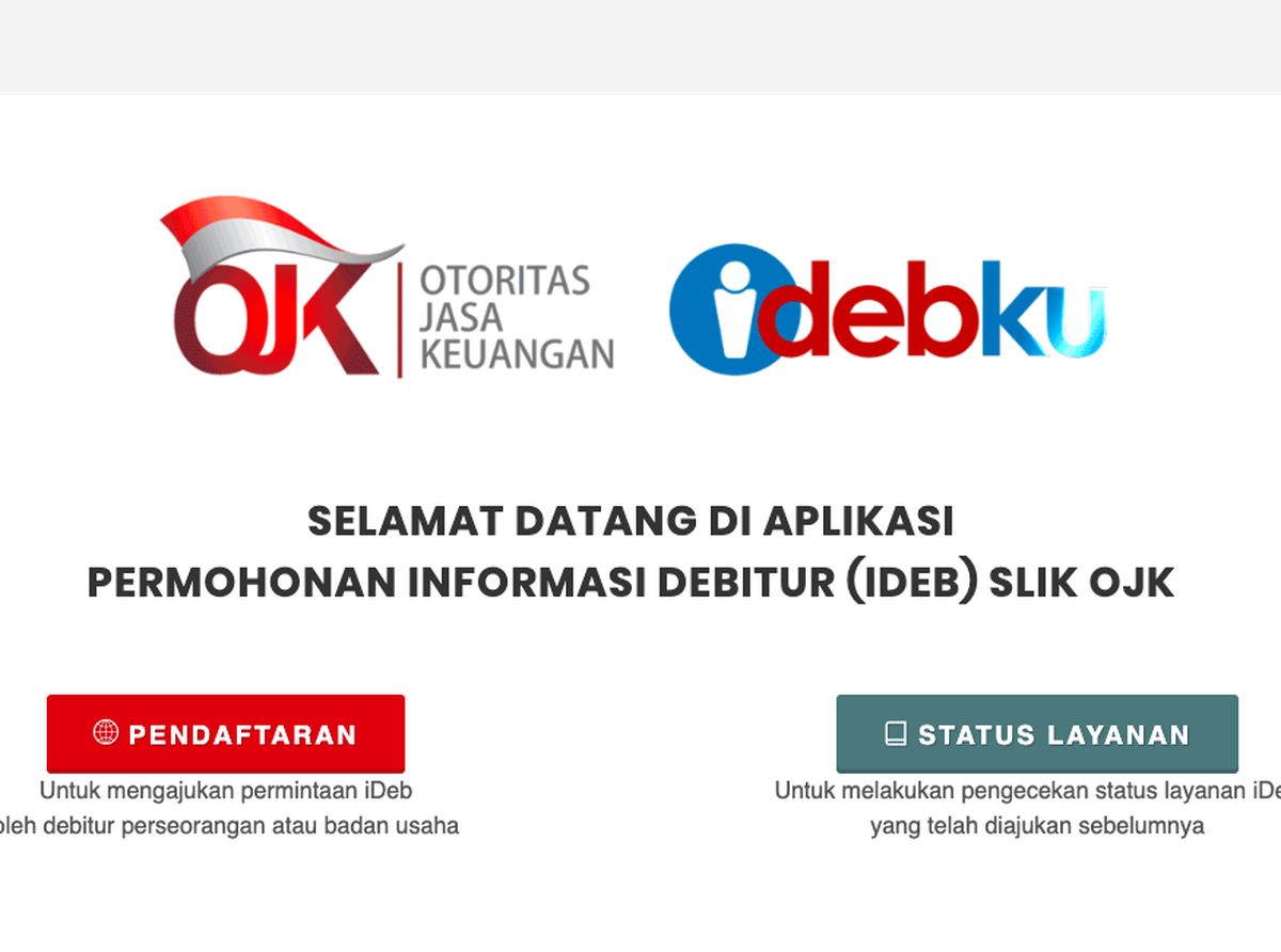 Panduan Cek BI Checking Online via Aplikasi iDebKu