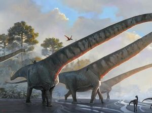 Ini Dinosaurus yang Diduga Hewan Terpanjang di Bumi, Lehernya 15 Meter