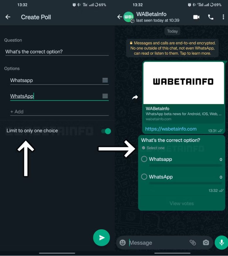 Fitur WhatsApp Text Detection