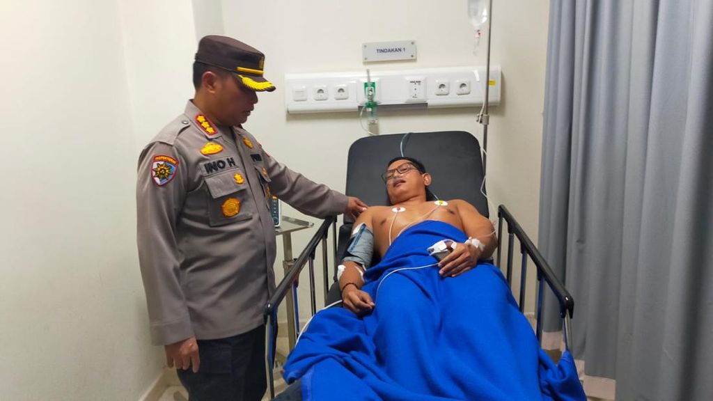3 Orang Terkena Tembakan Perampok Bank di Bandar Lampung
