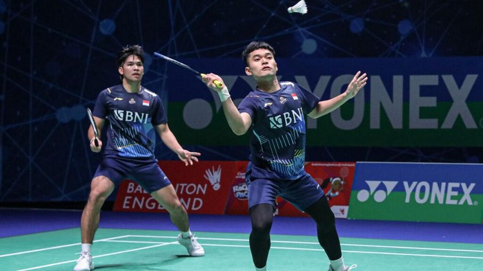 Leo Rolly Carnando/Daniel Marthin di All England 2023