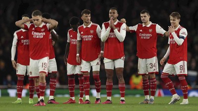 Kisah Arsenal Tamat di Liga Malam Jumat