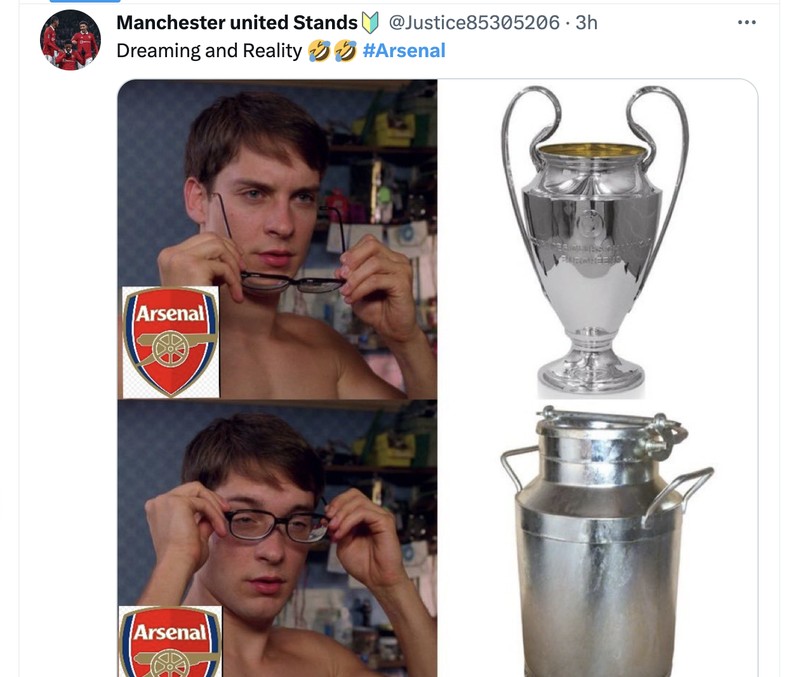 Meme Arsenal Sporting Lisbon