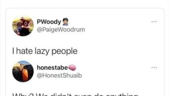 Kenapa harus membenci orang yang malas, padahal orang yang malas tidak melakukan apa-apa? Foto: trueiguess_