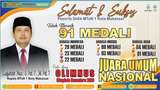 Mantab! MTsN 1 Kota Makassar Raih 91 Medali di Olimpiade Nusantara 2023