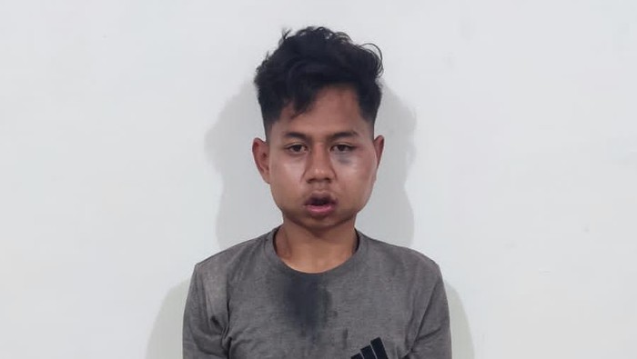 Pelaku pencurian sepeda motor di Pematang Siantar. (Foto: Dok Polres Pematang Siantar)