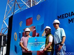 Potret Tower Mitratel yang Manfaatkan Panel Surya
