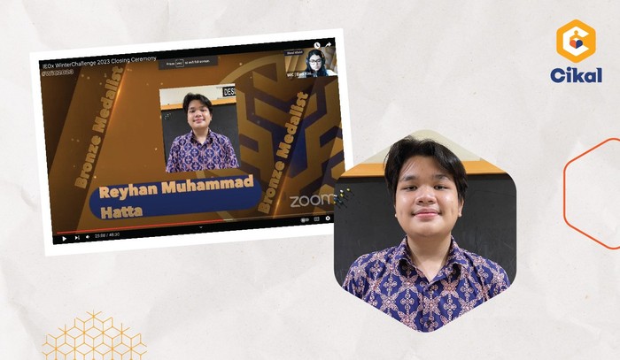 Siswa SMA Cikal Amir Setu Peraih Medali Perunggu Olimpiade Ekonomi Dunia
