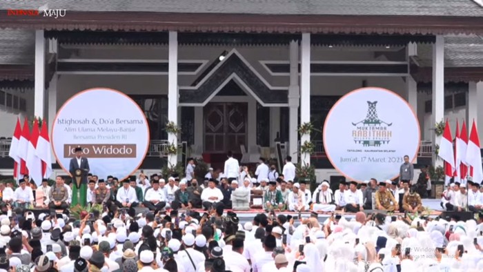 Sambutan Presiden Jokowi pada Istighosah dan Doa Bersama Rabithah Melayu-Banjar, 17 Maret 2023