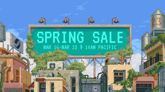 Steam Spring Sale 2023 resmi dimulai. Banyak banget game PC yang ditawarkan dengan harga murah kepada para gamer.