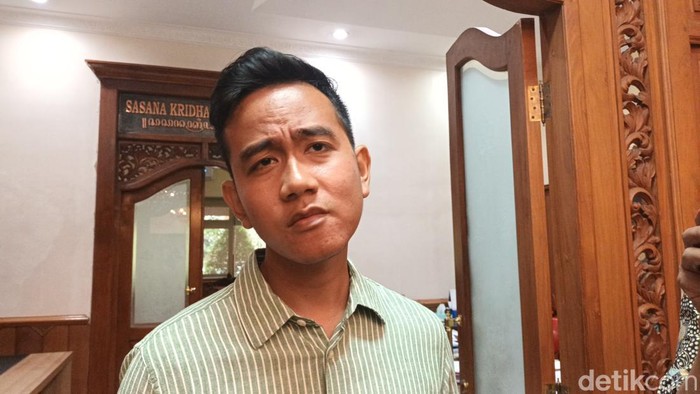 Wali Kota Solo Gibran Rakabuming Raka di Balai Kota Solo, Jumat(17/3/2023).