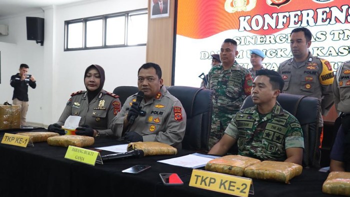 Aparat Gabungan Gagalkan Peredaran 6,5 Kg Ganja di Kabupaten Bogor (dok Polres Bogor)