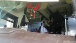 Potret Kerusakan Bus Penumpang usai Tabrak Gerbang Loket Bandara di Makassar