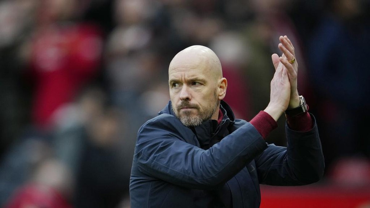 Erik ten Hag bilang Tottenham Hotspur vs MU menentukan empat besar. (Foto: AP/Jon Super)