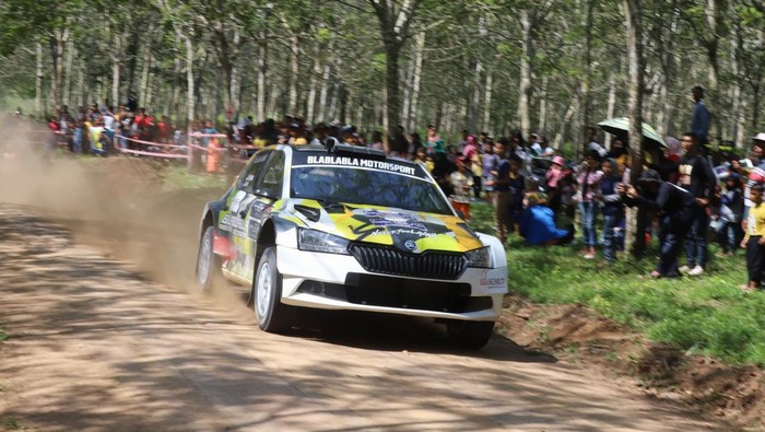 Kerjurda Sprint Rally Sumut 2023 di Sei Putih PTPN III, Deli Serdang