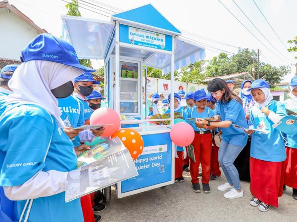 Melihat Anak SD Belajar Tentang Air Bersih di Kampung Mizuiku