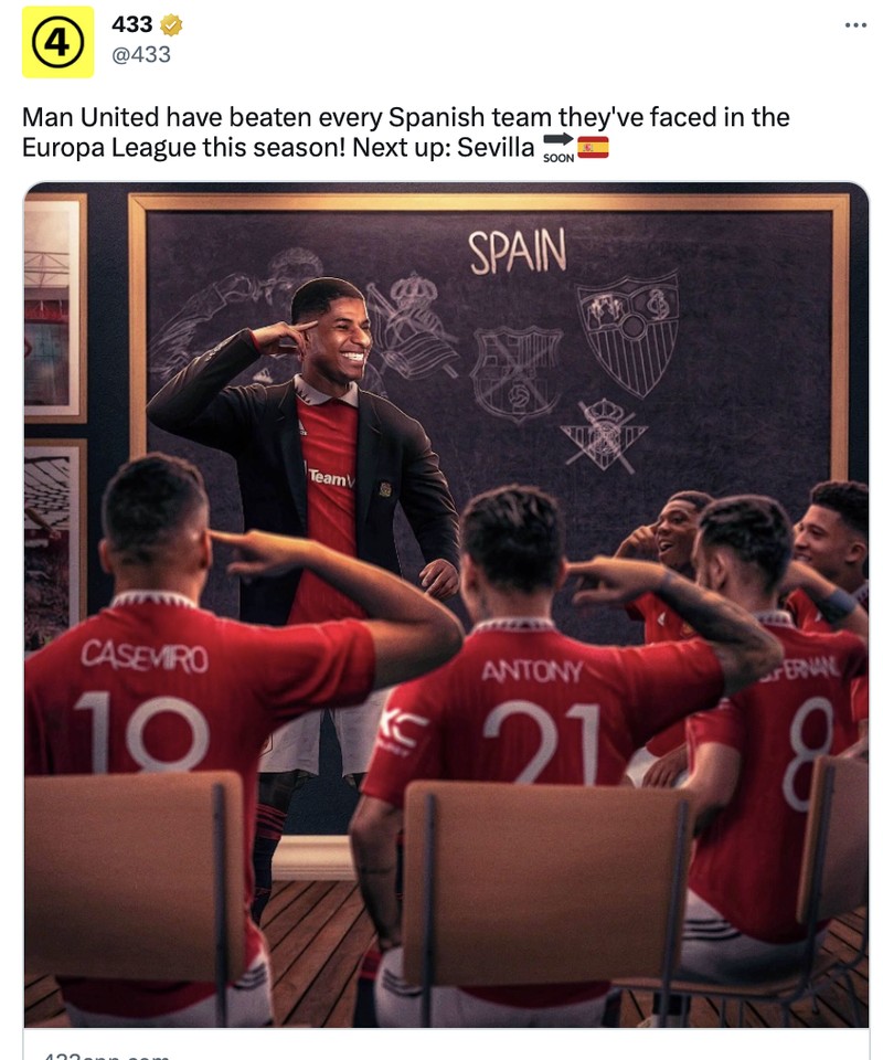 Meme Manchester United dan Real Madrid