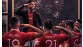 MU yang hobi ketemu tim Spanyol. Tercatat, sudah empat kali mereka bertemu dengan tim Spanyol. Foto: Twitter