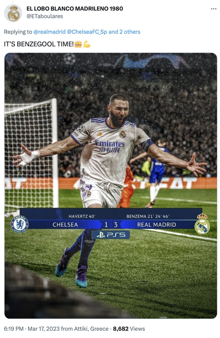 Meme Manchester United dan Real Madrid
