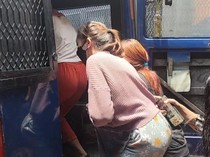 Momen Penggerebekan Indekos Penampungan PSK di Tambora Jakbar