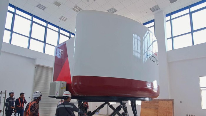 Simulator Kereta Cepat Jakarta-Bandung Simulator Kereta Cepat Jakarta-Bandung