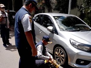 Bandel! 100 Kendaraan Parkir Liar di Malang Terjaring Razia Selama Mei