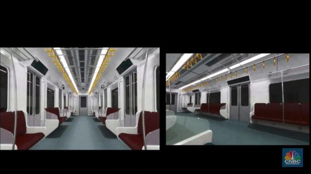 Design KRL produksi lokal PT Industri Kereta Api (Persero). (Dok. Istimewa)