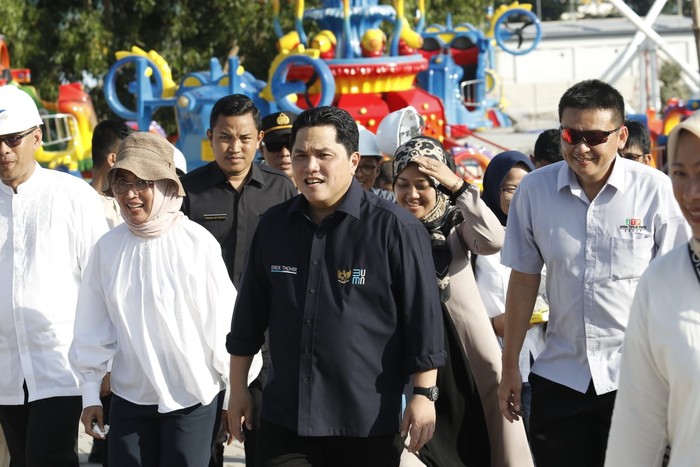 Ditinjau Erick Thohir, Krakatau Park Ditarget Bisa Dibuka Lebaran 2023 Ditinjau Erick Thohir, Krakatau Park Ditarget Bisa Dibuka Lebaran 2023