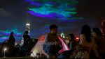 Ada Aurora Borealis di Langit Hong Kong, Kok Bisa?