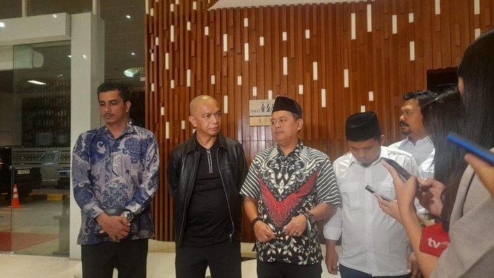 Kajati DKI Reda dan GP Ansor saat jumap pers di Jakarta