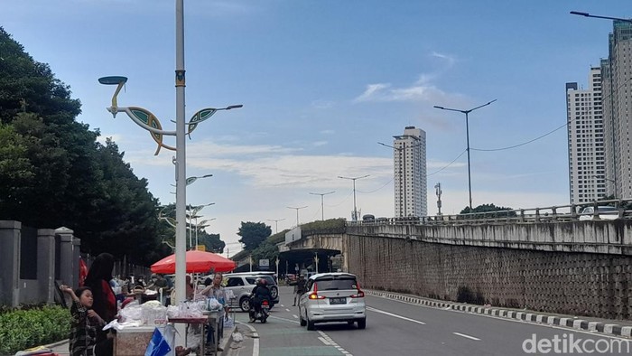 Lokasi di sekitar TPU Karet Bivak (Ilham/detikcom)