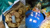 Terlalu senang mendapat hadiah dari camilan yang dibelinya, netizen ini terus membeli camilan yang sama. Dari semua kemasan camilannya ia mendapat hadiah uang tunai. Foto: 1cak.com