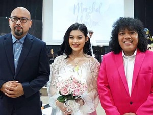 Gantengnya Putra Marshel Widianto dan Cesen eks JKT48