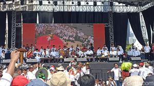 Megawati hingga Luhut Hadiri Pertemuan Kades di GBK