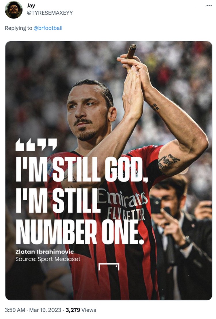 Meme Meme Zlatan Ibrahimovic