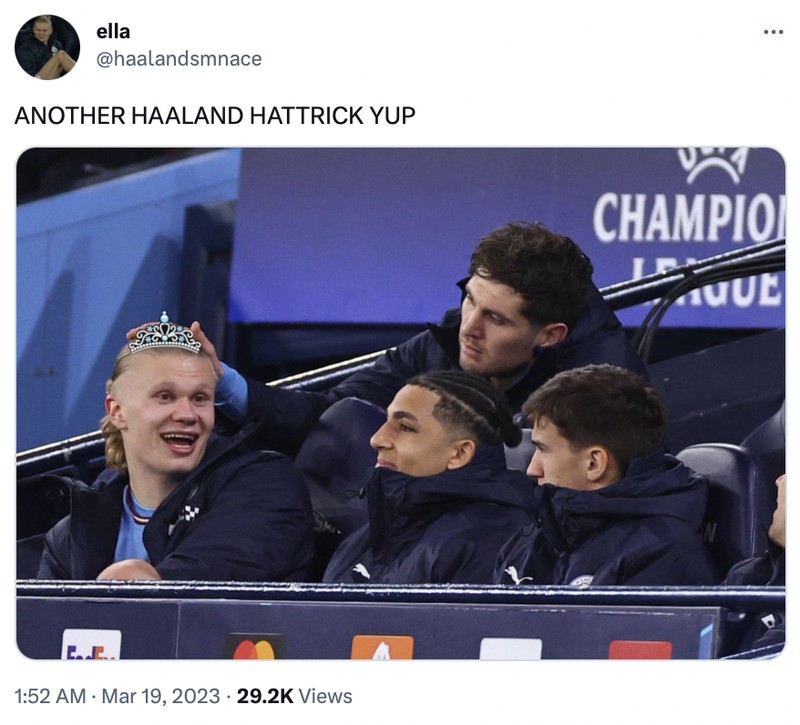 Meme Erling Haaland