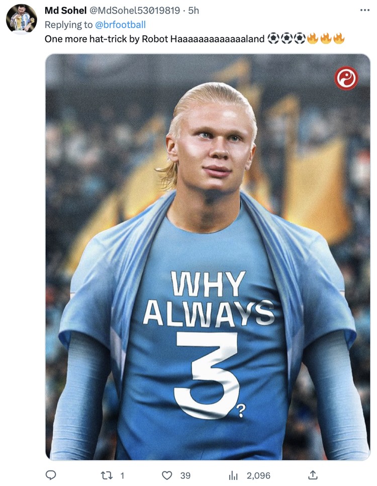 Meme Erling Haaland