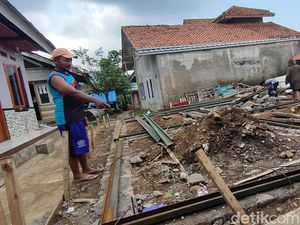 Kecewa Korban Gempa gegara Pembangunan Rumah Bantuan Mangkrak 2 Bulan