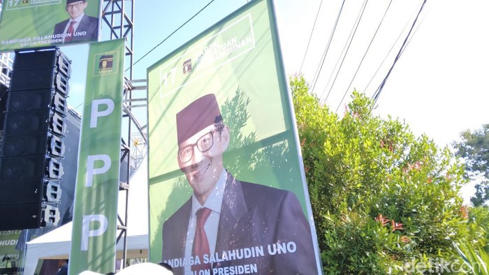 PPP Deklarasi Sandiaga Uno Jadi Bakal Calon Presiden 2024 di Gorontalo.