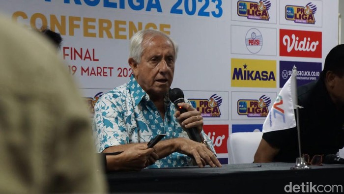 Presiden Federasi Bola Voli Dunia atau FIVB, Dr Ary S Graça.