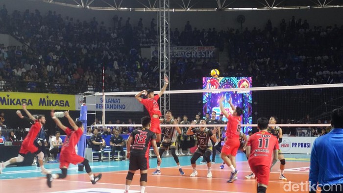 Jakarta STIN BIN kunci peringkat ketiga Proliga 2023, Minggu (19/3/2023).