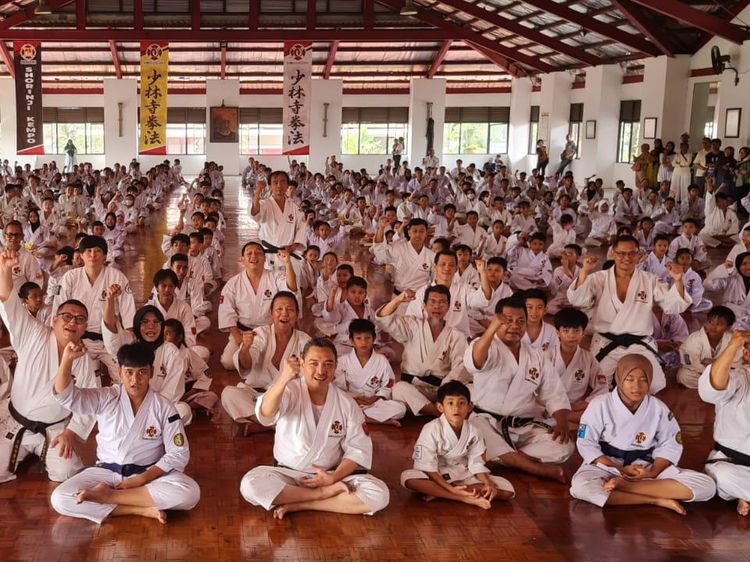 Suasana Gashuku dan UKT PERKEMI DKI Jakarta