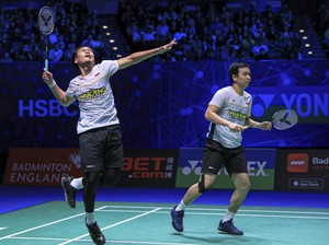 Badminton Asia Championships 2023: Hendra/Ahsan Dihentikan Wakil India