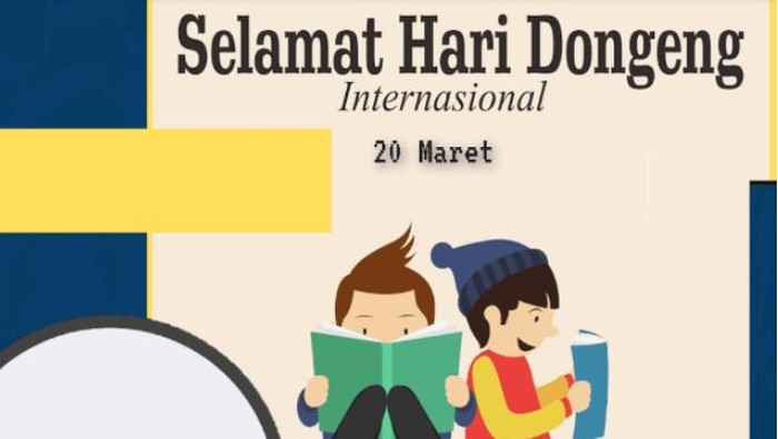 Twibbon Hari Dongeng Sedunia.
