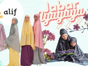 Warna-warni Mukena Cantik di Bulan Ramadhan