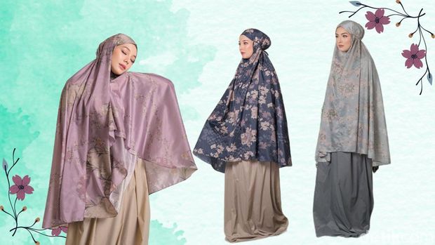 Warna-warni Mukena Cantik di Bulan Ramadhan.