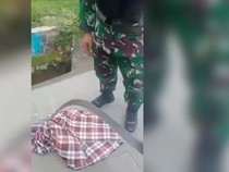 Anggota TNI Tangkap 3 Pelajar SMP Bawa Celurit Jumbo di Jaktim