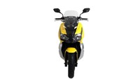 Menariknya, Aveta VADV150 mengadopsi fitur Adaptive Front Light System (AFS) yang secara otomatis menyesuaikan sinar lampu depan tergantung pada kecepatan dan sudut berkendara, memberikan tampilan jalan yang lebih jelas. Foto: Aveta