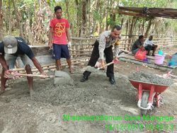 Kisah Bripka Oman Bangun Rumah Singgah Bhabinkamtibmas hingga Dirikan TPQ